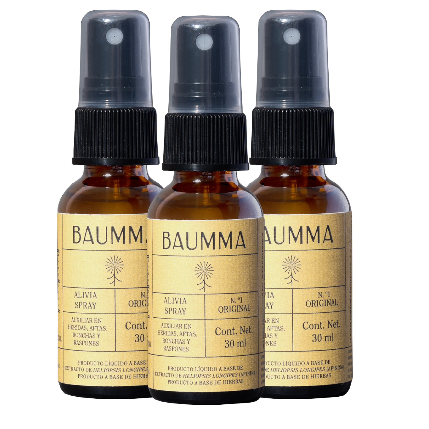 BAUMMA Alivia Spray — 3pack