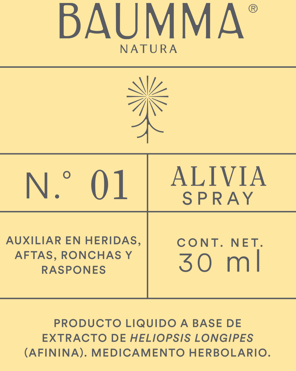 Alivia Spray de Baumma Clásico